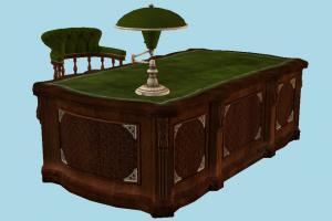 Office Desk Noir Office Desk-2